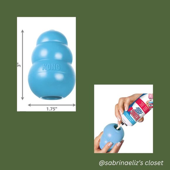 ***NEW*** Kong Puppy - Blue - 3-Pack - Picture 2 of 3